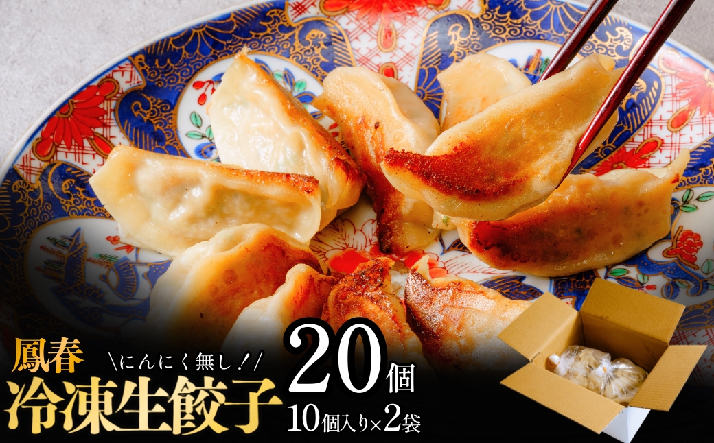 鳳春の冷凍生餃子20個セット