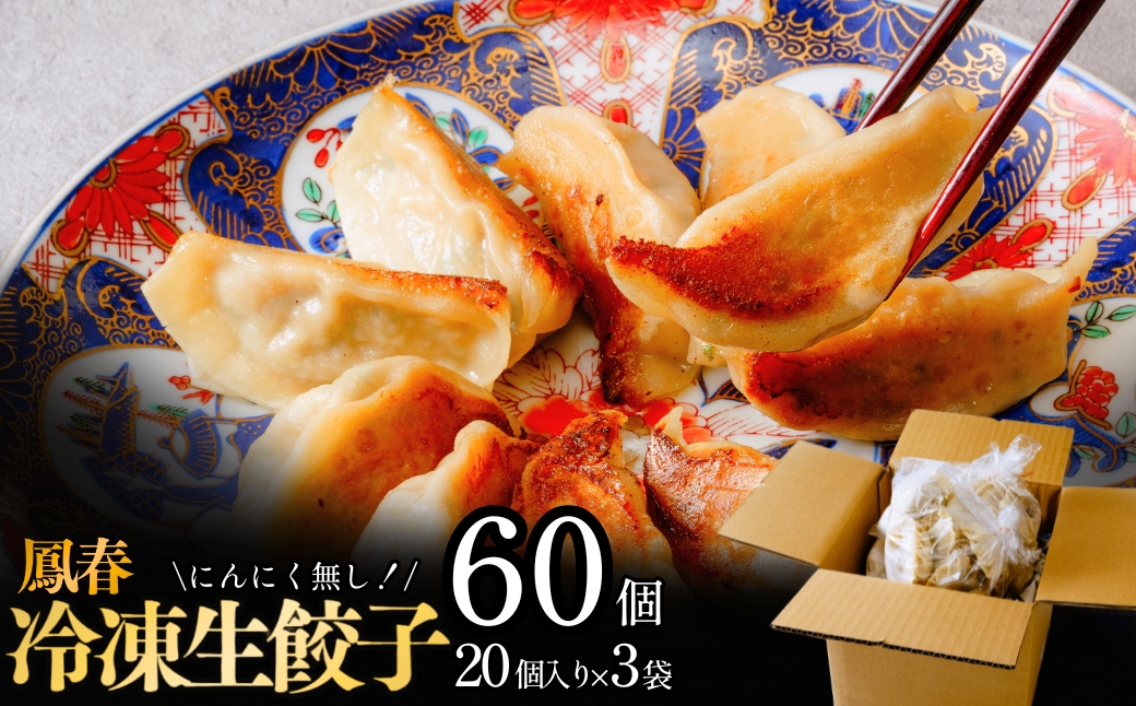 鳳春の冷凍生餃子60個セット