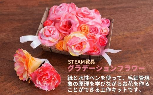 グラデーションフラワー STEAM教具
