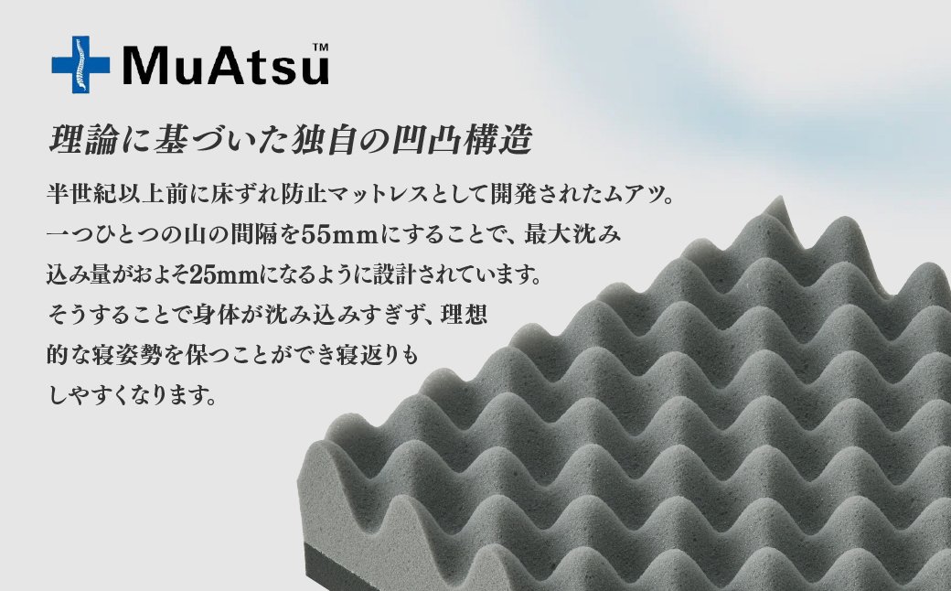 昭和西川 ムアツマットレス　スタンダードレギュラー　セミダブル