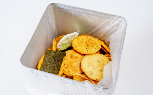 訳あり 草加せんべい 一斗缶（割れ、カケ、偏り等有）2.1kg