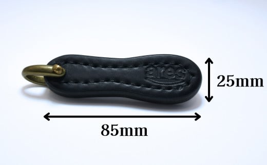 【手縫い】レザーキーホルダー  小  ｜埼玉県 草加市 ハンドメイド 手縫い 革職人 レザー キーホルダー ナチュラル ブラック おしゃれ 特別 革 革製品 牛革 レザー アクセサリー レザーキーホルダー キーホルダー 洗練 革