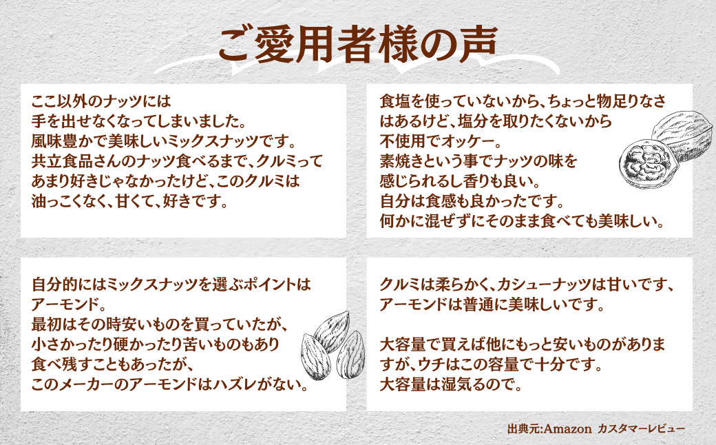 素焼きミックスナッツ 徳用 180g 4袋 合計720g