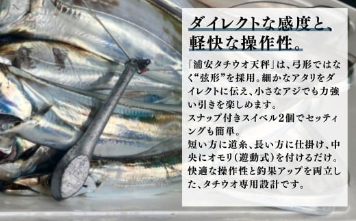 浦安タチウオ天秤 2本セット