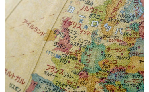 SHOWAGLOBES アンティークタイプ地球儀 13cm