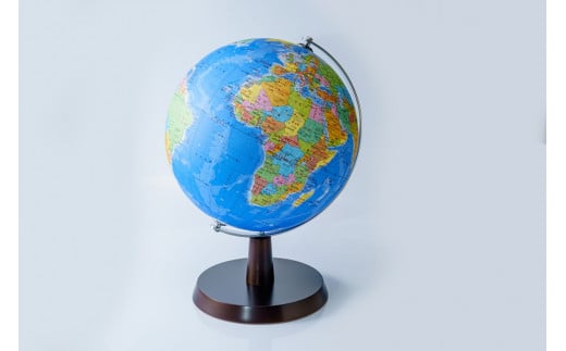 SHOWAGLOBES行政図タイプ地球儀26cm～地球儀のあるべき姿を求めて～（地勢図世界地図付）