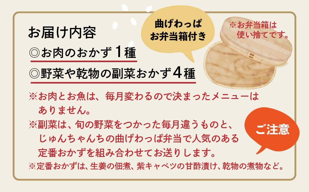 お弁当に使えるお惣菜冷凍便 詰めるだけお惣菜セット