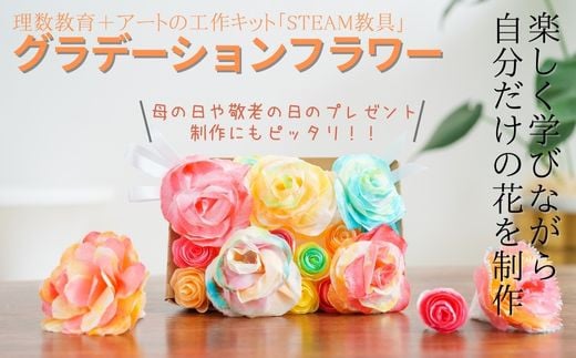 グラデーションフラワー STEAM教具