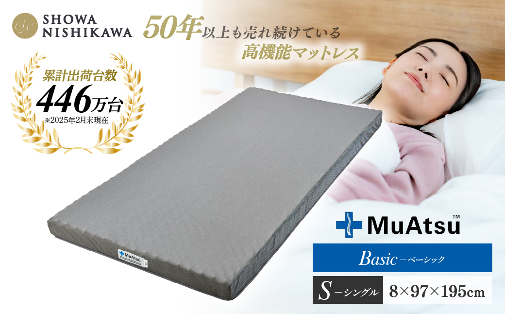昭和西川 ムアツマットレス　ベーシック　シングル
