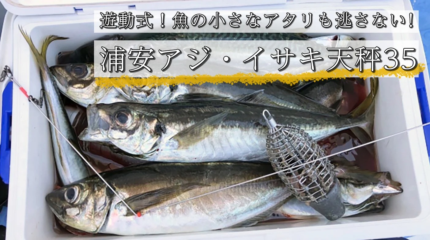 船釣り天秤(浦安アジ・イサキ35)2本セット
