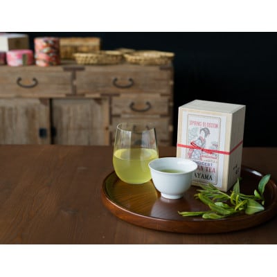 桐箱入り 狭山茶煎茶「霞川」