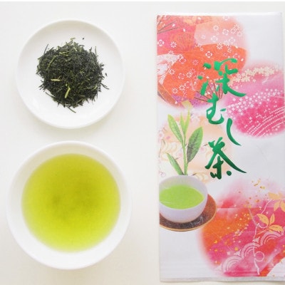 貫井園の深蒸し茶　上　リーフ　100g×3袋