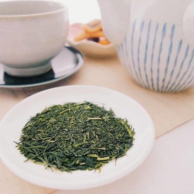 貫井園の深蒸し茶　リーフ　100g×6袋