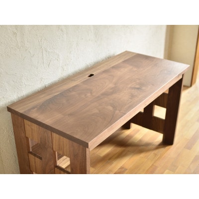 【開梱設置】ワークデスク(type-B:WALL REG)　サイズオーダー　無垢　木製【配送不可地域：離島・沖縄県】