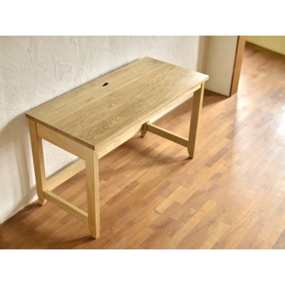 【開梱設置】ワークデスク(Type-A:standard)　サイズオーダー　無垢　木製【配送不可地域：離島・沖縄県】