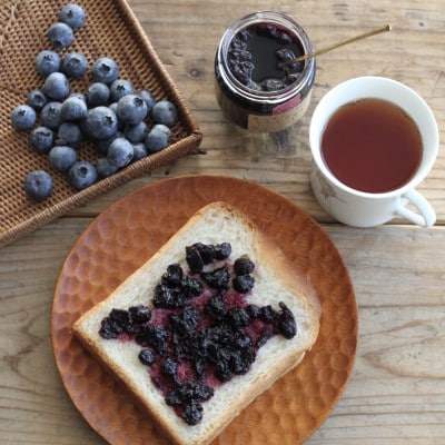 貫井園のジャム3種セット[ブルーベリー/栗の渋皮煮/キウイフルーツ]各110g入り