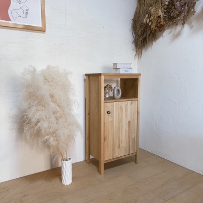 【W40】コンパクトキャビネット スリム 収納 サイドボード ha6