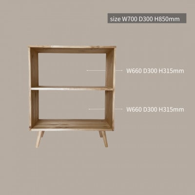 オープンシェルフ 脚付き na284