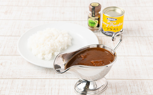 大きな牛肉入り!　インデラカレーギフトセットII