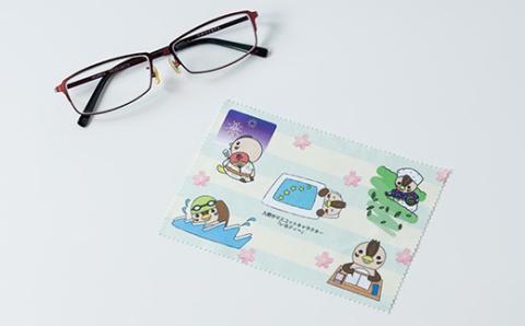 入間市マスコットキャラクター「いるティー」 メガネ拭き(スマートフォンクリーナー)　 6枚セット