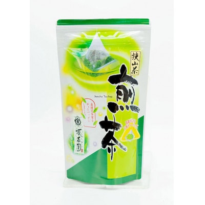 狭山茶まくら　狭山茶香るそば殻枕-焙　お茶セット