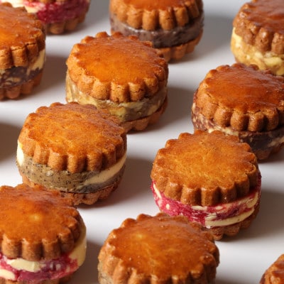 グラスフェッドバターサンド　5個　(5種類×各1個)　低糖質な人気バターサンドを冷凍でお届け　【配送不可地域：離島】