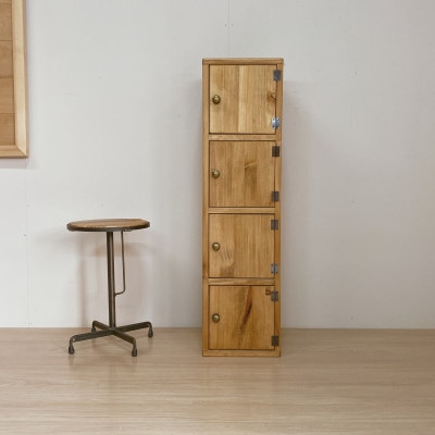 【2WAY 】スリムキャビネット　扉　スリム　コンパクト　ha15