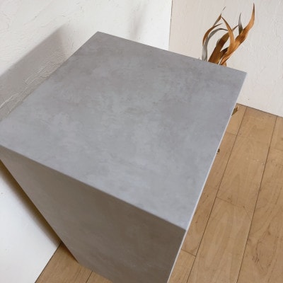 コンクリート調　ディスプレイボックス　ディスプレイスタンド na294