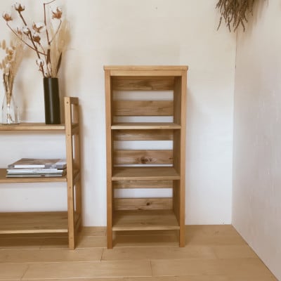 木製　オープンラック　シェルフ　3段　ha22
