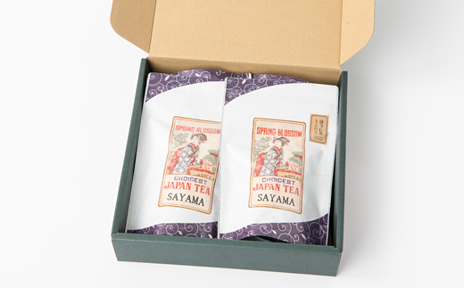 チャック付スタンド袋入り 狭山茶ほうじ茶ティーバッグ「霞川 ほうじ茶」4パック