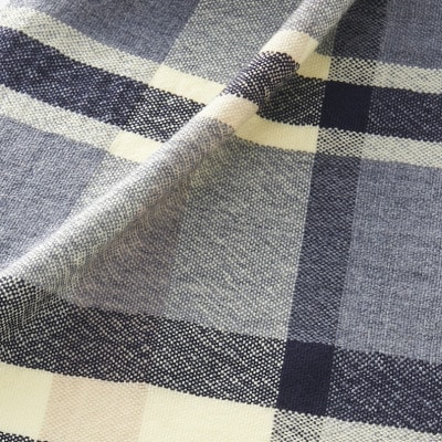 武州織技 ウールマフラー【ビッグチェック】