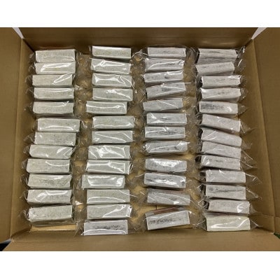 【訳あり】ブラウニー　抹茶・チョコセット　各25個(計50個・約2kg)【配送不可地域：離島】