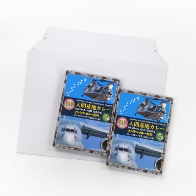 大きな牛肉入り!入間基地カレー2食セット 航空自衛隊入間基地監修(レトルトカレー)