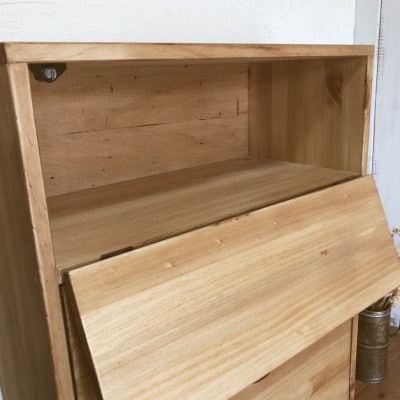 2WAY 木製3段キャビネット na233