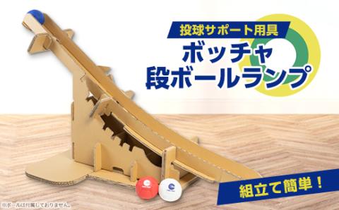ボッチャ 段ボールランプ
