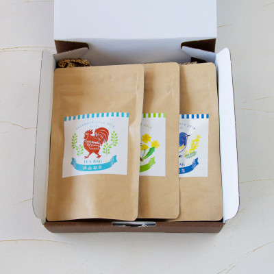 狭山茶ティーバッグセット　むらどり大 (品種別飲み比べセット)