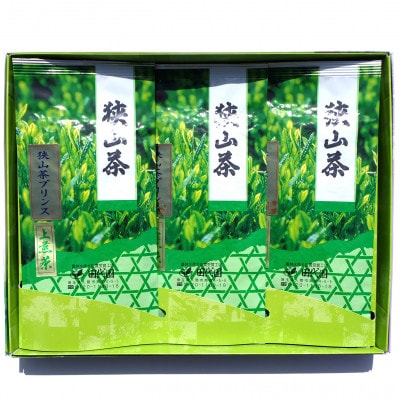 狭山茶プリンスブランド深蒸し上煎茶箱入りセットA