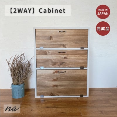 2WAY キャビネット 収納  na175