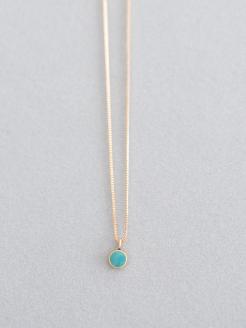 ネックレス K10 七宝 ターコイズ ゴールド Kenichi Kondo K10 七宝 ターコイズ