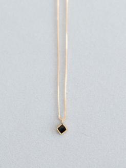 ネックレス K10 七宝 ブラック ゴールド Kenichi Kondo K10 七宝 ブラック