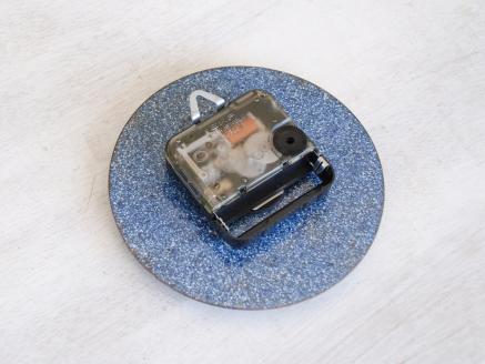 時計 壁掛け時計 文字盤S 七宝（白地に青文字）