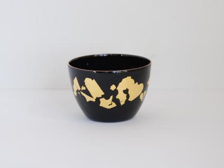 Kenichi Kondo　七宝ぐい呑　黒白ペア【丸】