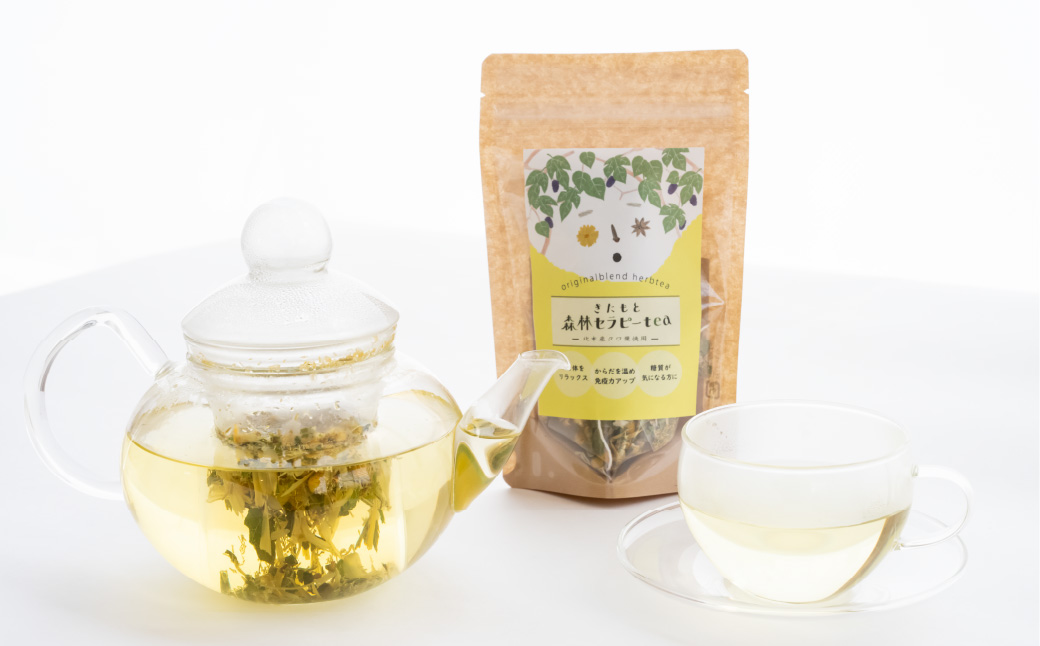 北本トマトカレー 200g×5個・ハーブティー(大) セット レトルトカレー＋ブレンドティー