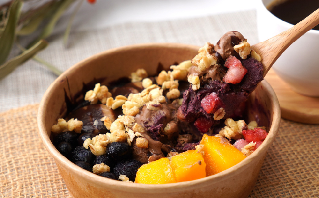 チョコアサイーボウル 2個 レギュラー － チョコ　レギュラーサイズ 2個