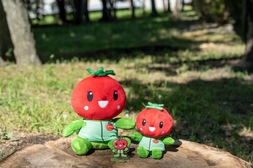 とまちゃん ぬいぐるみ 大 小 ＆ アクリルスタンドセット ー 大 小セット