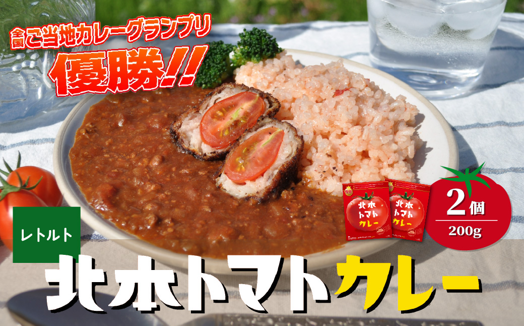 北本トマトカレー 200g×2個 200g×2個