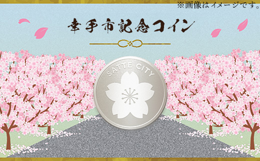 幸手市プラチナ記念コイン 1枚 - 記念品 白金 プラチナ 貴金属 コイン 硬貨 ギフト 贈り物 ご自宅用 埼玉県 幸手市【価格改定X】 【プラチナ】　¥150,000