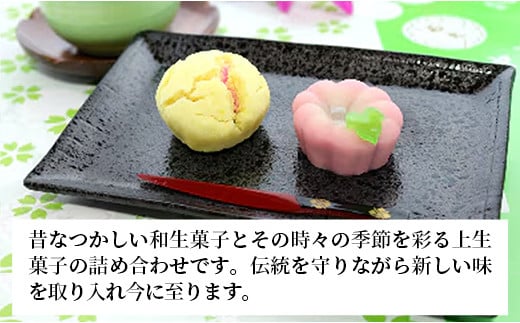 石太謹製季節の和生菓子セット -和菓子 和生菓子 生菓子 手作り おやつ お菓子 季節のお菓子 伝統 セット お取り寄せ 埼玉県 幸手市【価格変更】