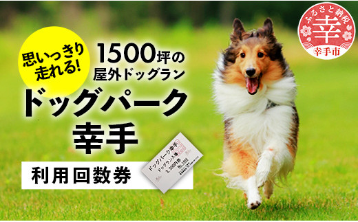 【ドッグパーク幸手】利用回数券 - チケット 回数券 利用回数券 ドッグラン 愛犬 犬 ドッグパーク幸手 ドッグランズウェル 埼玉県 幸手市