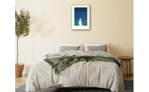 版画 絵画 世界の名作 トルストイ 「七つの星～思いやりの星～」 画・MiniSaya  S【11246-0288】